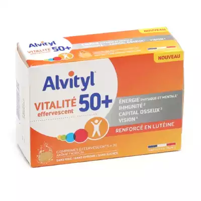 Alvityl Vitalite 50+ Cpr Eff B/30 à Avon